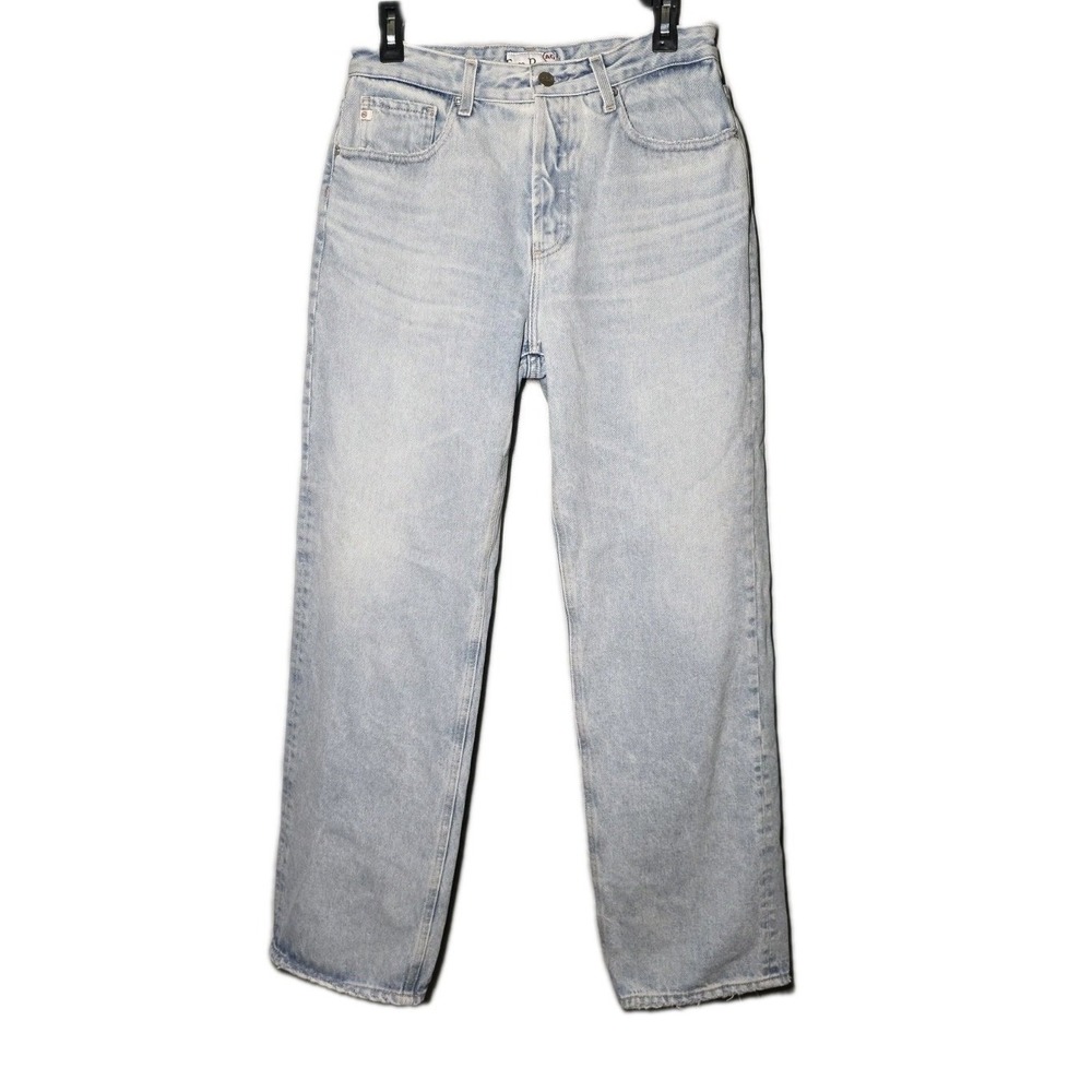 AG Jeans Adriano Goldschmied Womens Size 27 Em Rata Denim Button Fly